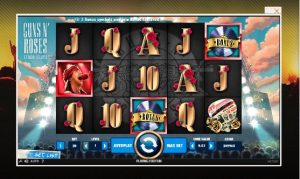 The Most Popular NetEnt Slots of all Time 3 guns n' roses slot in-game view